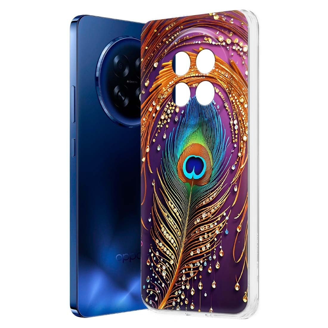 Fashionury Back Case for Oppo F31 Pro Plus 5G, Print Silicone Stylish Back Cover Case for Oppo F31 Pro Plus 5G -D3258
