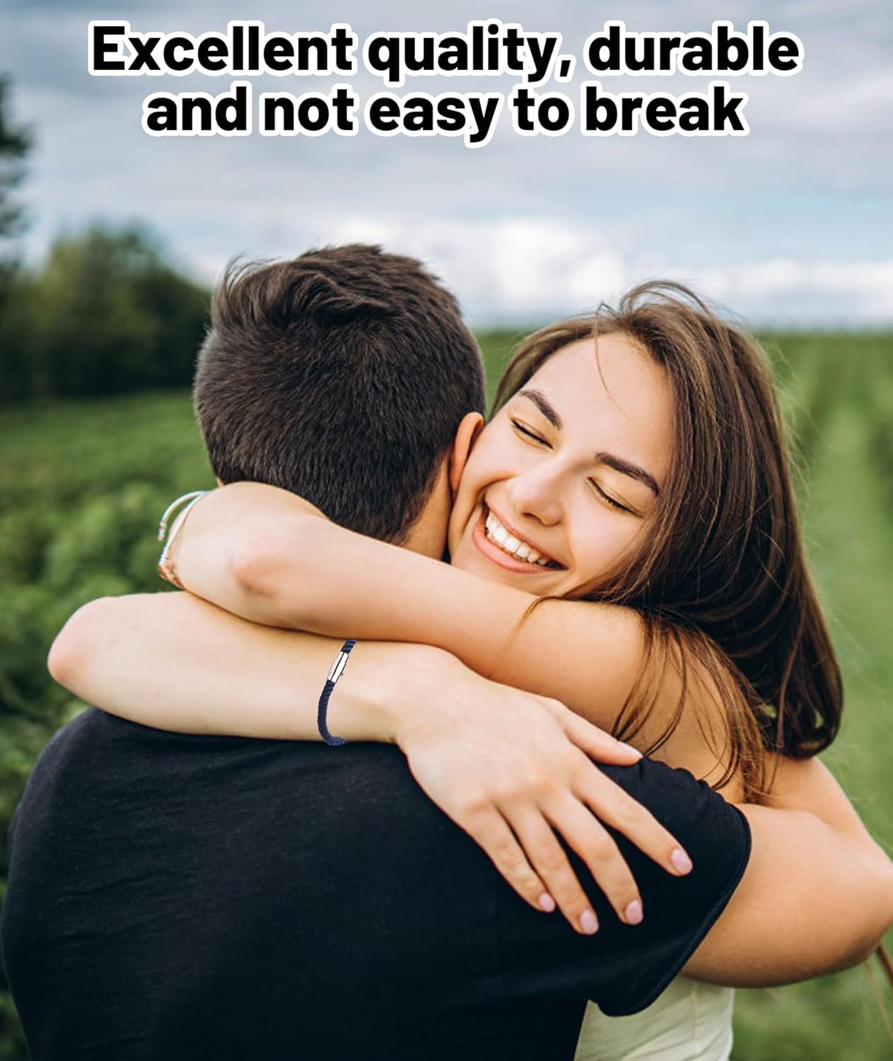 Rope Bracelet for Men Mens Accessories Stylish, Hand Bands for Men Paracord Bracelet for Man, Mens Bracelet for Casual Wear and Travel - Image 5