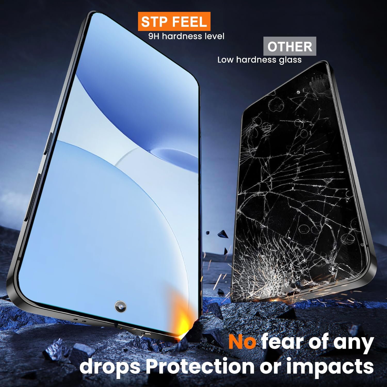 Premium Tempered Glass Screen Protector Guard Compatible For Oppo F31 5G (6.57 Inch, Pack of 1) | Edge to Edge Coverage With Easy to installation kit for Smartphone - Image 5