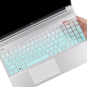Keyboard Protector Silicone Skin Cover for HP 15 Thin & Light 15.6-inches FHD Laptop Laptop (15s-gr0010au) - GR Mint