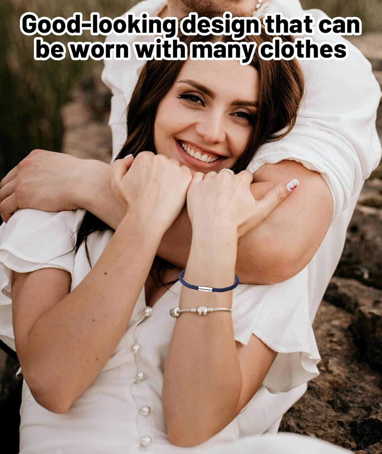 Rope Bracelet for Men Mens Accessories Stylish, Hand Bands for Men Paracord Bracelet for Man, Mens Bracelet for Casual Wear and Travel - Image 4