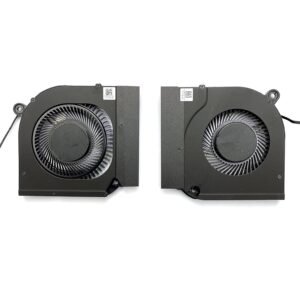 LAPPYZONE CPU + GPU (Pair) Cooling Fan for Acer Predator Helios 300 PH315-52 (2019) / PH315-53 (2020) / PH317-53 / Acer Nitro 5 AN517-52 Nitro 5 AN515-57 Series Laptop DC5V 0.5A Set of Two Fan