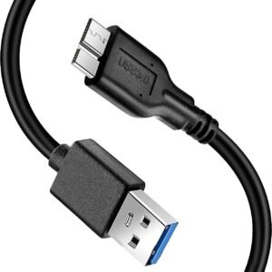 rts High Speed portable External USB 3.0 Hard disk cable hdd cable (75CM / 2.46 Foot) upto 5 Gbps data transfer compatible with Seagate wd Samsung Sony HP Toshiba Hitachi Sony Desktop Laptop