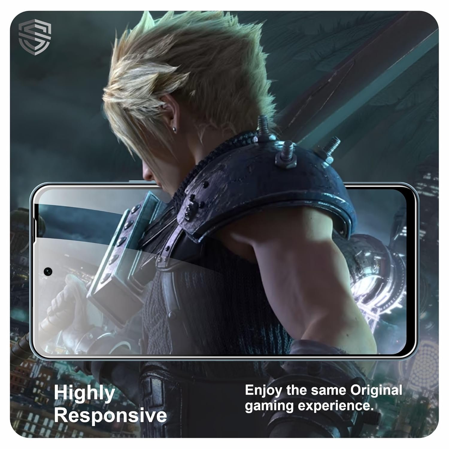 Military-Grade Gorilla Tempered Glass For iQOO Z10x and Vivo T4X (6.72 Inch) With Installation Kit | Edge to Edge Coverage | Black - Image 5