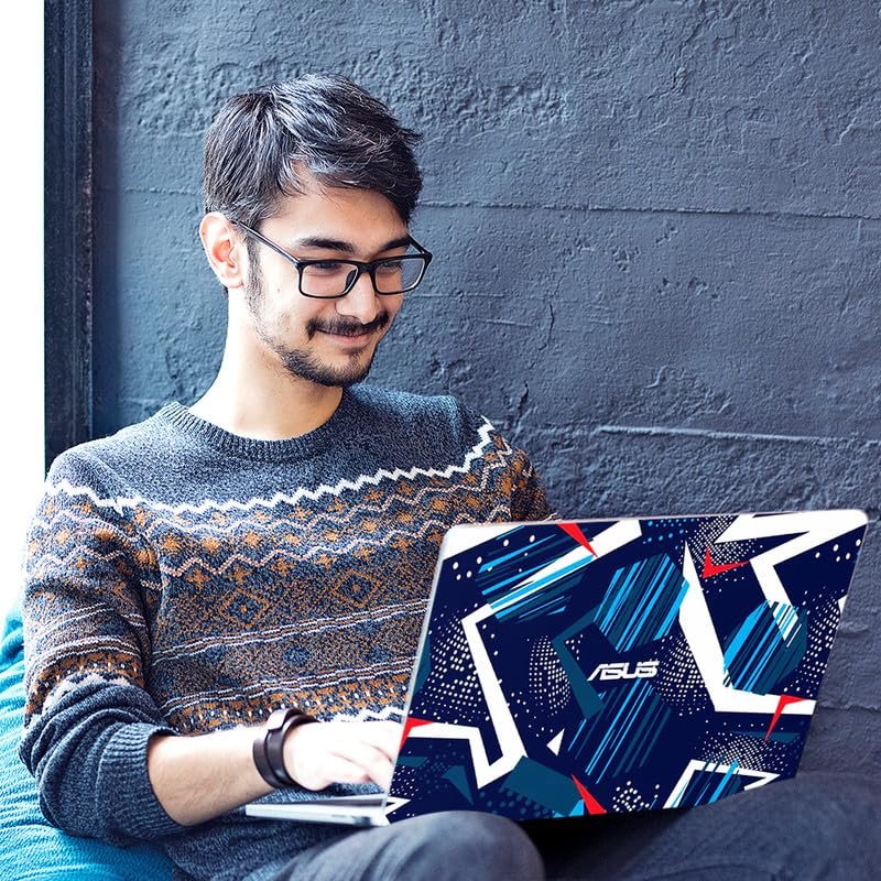 DSGN 162 Full Body Laptop Skin Bubble-Free| Laminated| Removable| HD Quality Sticker for Laptops Upto 15.6 Inches Compatible with Asus - Image 5