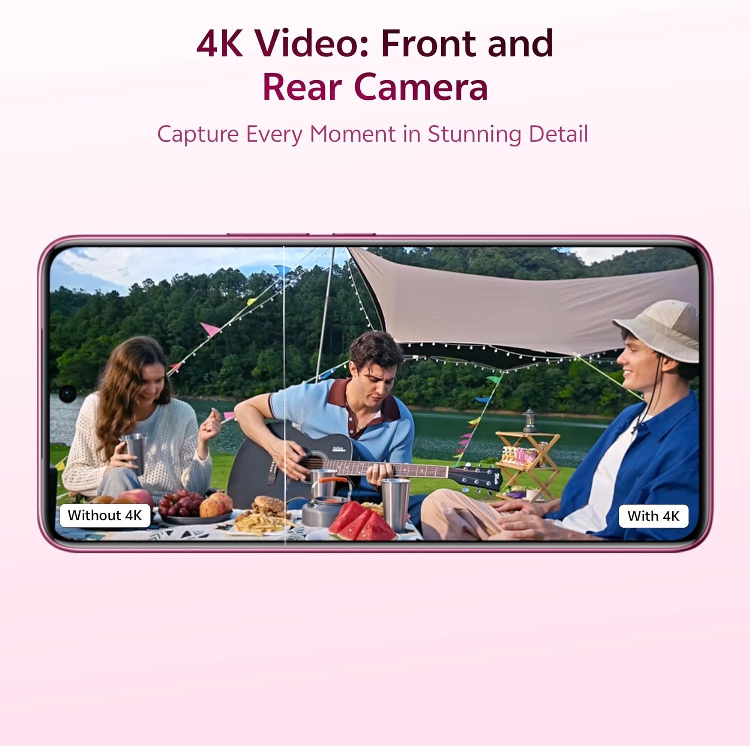 vivo V60e 5G (Elite Purple, 12GB RAM, 256GB Storage) with No Cost EMI/Additional Exchange Offers - Image 4