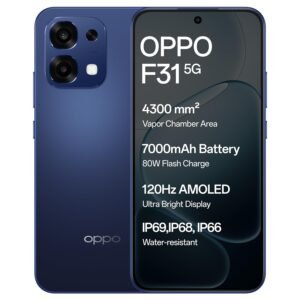 Oppo F31 5G (Midnight Blue, 8GB RAM, 256GB Storage)