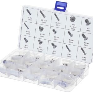 VNJ 300Pcs Laptop Notebook Computer Replacement Screws Kit for Lenovo, Toshiba, Gateway, Samsung, HP, IBM, Dell, Sony, Acer, Asus, SSD Hard Disk SATA