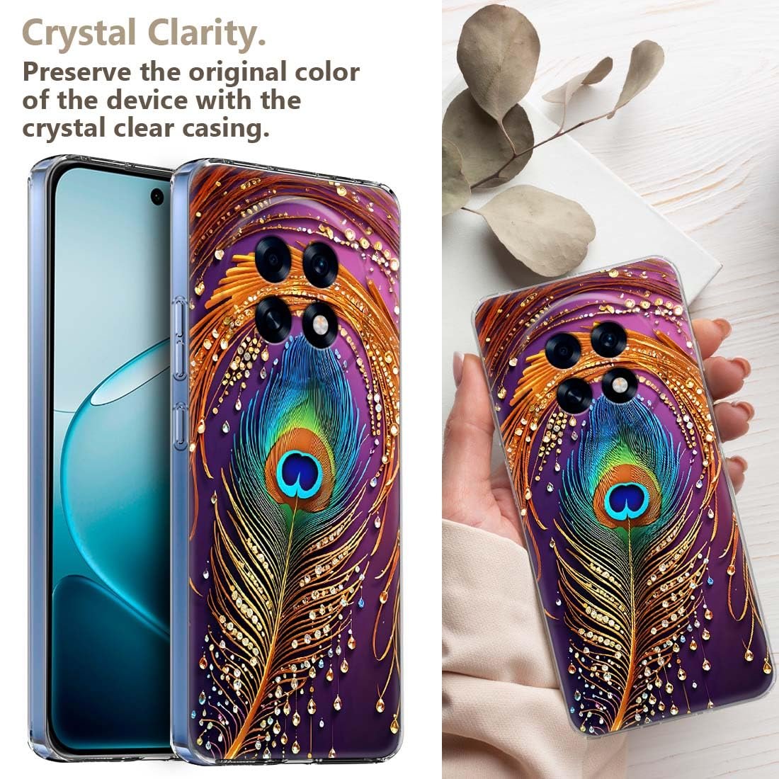 Fashionury Back Case for Oppo F31 Pro Plus 5G, Print Silicone Stylish Back Cover Case for Oppo F31 Pro Plus 5G -D3258 - Image 5