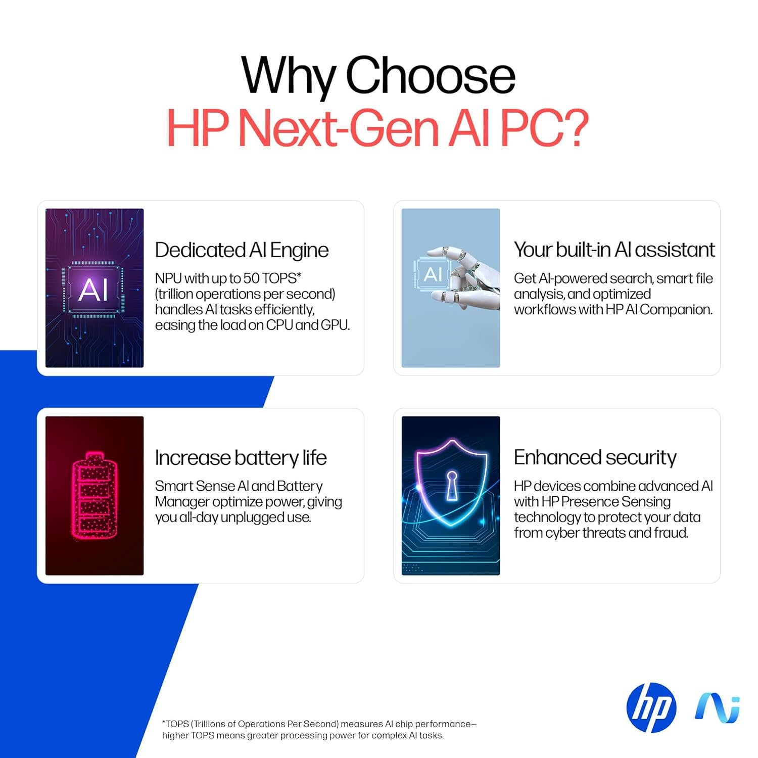 HP OmniBook 5 OLED (Previously Pavilion), Snapdragon X Processor (16GB LPDDR5x, 512GB SSD) 2K, 14''/35.6cm, Win11, M365 Basic(1yr)* Office24, Silver, 1.35kg, he0014QU, Light-Weight, Next-Gen AI Laptop - Image 10