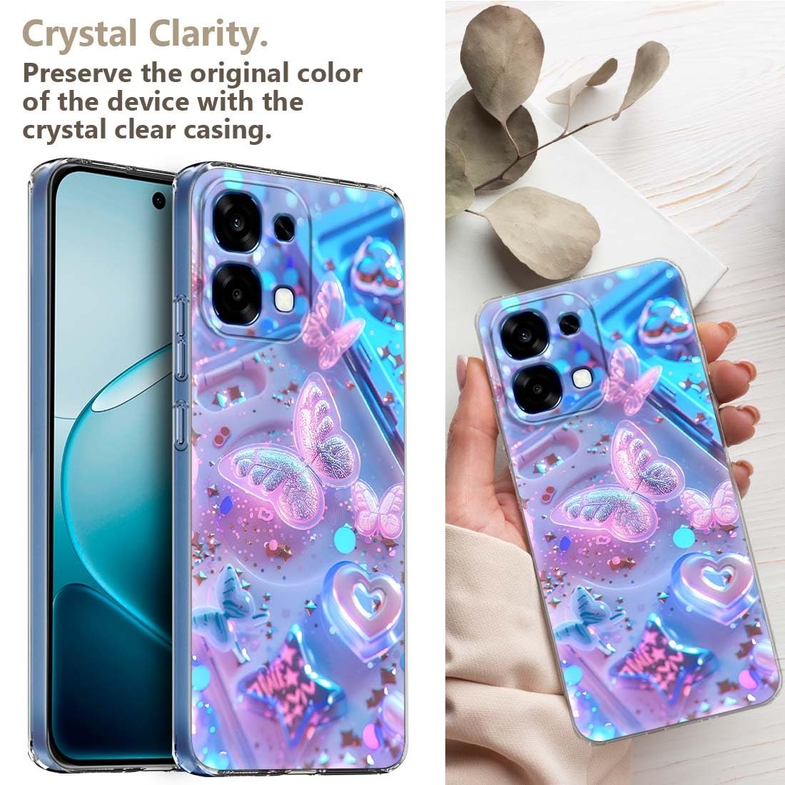 Soft Silicon Slimfit Back Cover for Oppo F31 5G, Stylish Printed Back Cover for Oppo F31 5G -D2165 - Image 5
