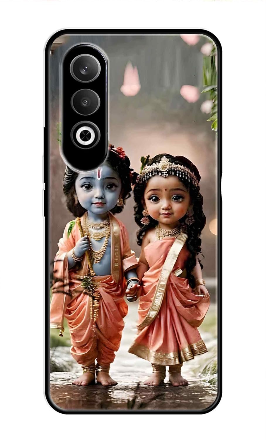 Metal TPU Printed Back Cover for OnePlus Nord CE4 5G (Radha Krishna Love -J2) 360 Degree Protection | Camera Protection -25092024(AU)