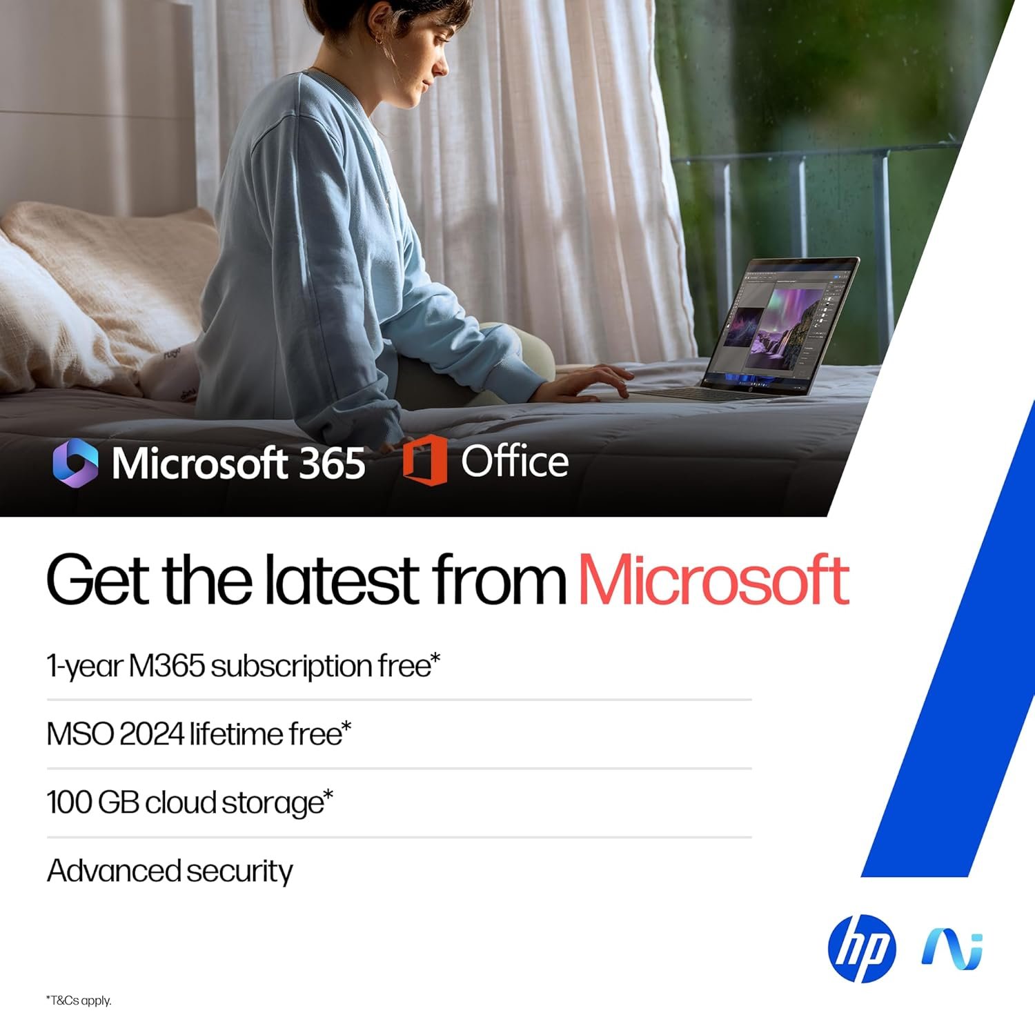 HP OmniBook 5 OLED (Previously Pavilion), Snapdragon X Processor (16GB LPDDR5x, 512GB SSD) 2K, 14''/35.6cm, Win11, M365 Basic(1yr)* Office24, Silver, 1.35kg, he0014QU, Light-Weight, Next-Gen AI Laptop - Image 18