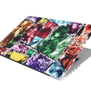 Laptop Skin Stickers HD Quality Sticker for Laptops Upto 15.6" Compatible with Apple/Dell/HP/Lenovo/Acer/Asus/Sony (Dustproof|Waterproof|Scratchproof|Reusable)-Anime Multi ANM1