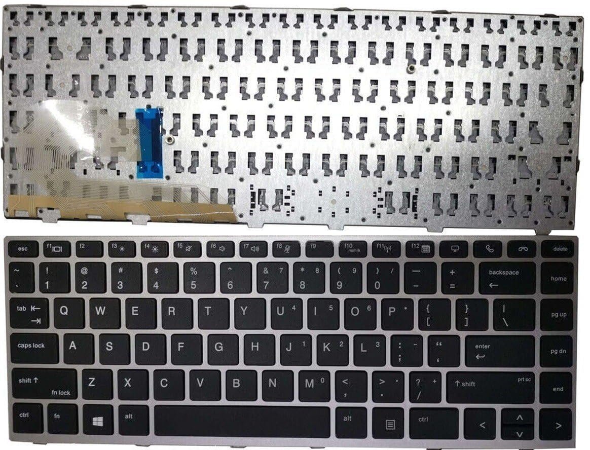 Replacement Keyboard for HP EliteBook 840 G5 840 G6 745 G5 745 G6 846 G5 Zbook 14U G5 G6 Without Mouse & Without Backlit
