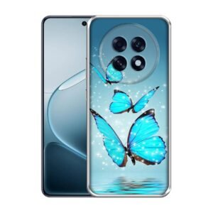 Flying Butterflies Design Printed Silicon Soft TPU Back Case Cover for Oppo F31 Pro Plus 5G