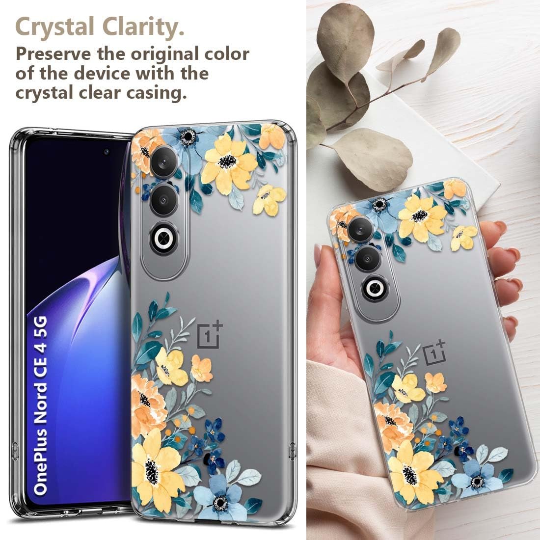 Fashionury Designer Soft Back Cover for OnePlus Nord CE 4 5G | Back Case Compatible for OnePlus Nord CE4 5G -D2127 - Image 5