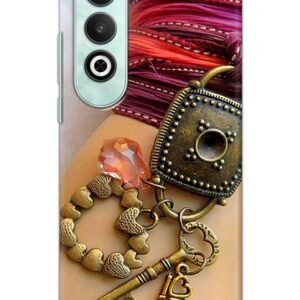 Printed Hard Back Case Cover for OnePlus Nord CE4 5G Back Cover (Girl Hand with Keychain) -170325(FD)