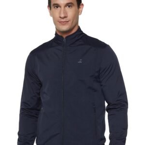 Qube by Fort Collins Men’s Windcheater Jacket – Lightweight, Year-Round Windproof Outerwear for Men, Perfect for Layering