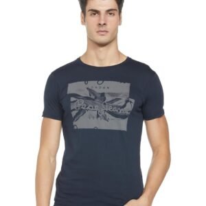 Pepe Jeans Men’s Solid Slim Fit T-Shirt
