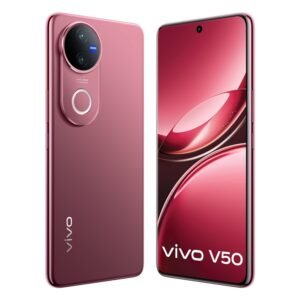 Vivo V50 5G (Rose Red, 8GB RAM, 128GB Storage)