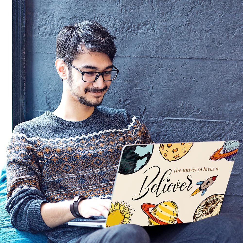 Believer Full Body Vinyl Laptop Skin/Sticker/Cover Upto 15.6 Inches Laptops Laminated-Removable-HD Quality Compatible for Hp-Dell-Sony-Lenovo-Asus etc.(15x10 Inches) - Image 5