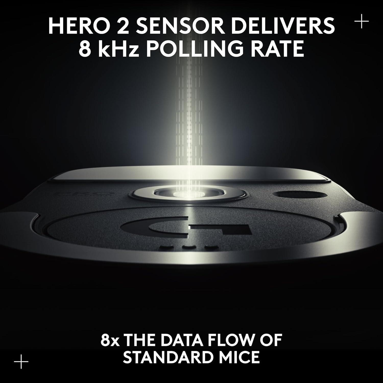 Logitech G PRO X Superlight 2 Lightspeed Wireless Gaming Mouse, Lightweight, LIGHTFORCE Hybrid Switches, Hero 2 Sensor, 32,000 DPI, 5 Programmable Buttons, USB-C Charging, PC & Mac - Black - Image 11