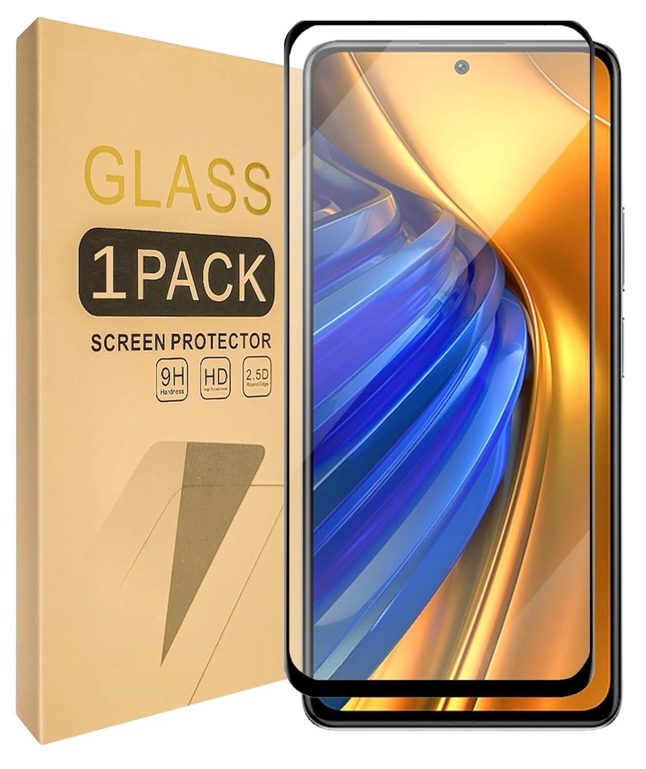 Designerz hub® Vivo T4x 5G Ultra Premium Tempered Glass | HD clarity Full Edge Protection With Installation Kit for Vivo T4x 5G