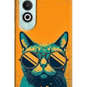 Printed Hard Back Case Cover for OnePlus Nord CE4 5G Back Cover (Retro Cat) -170225(FA)
