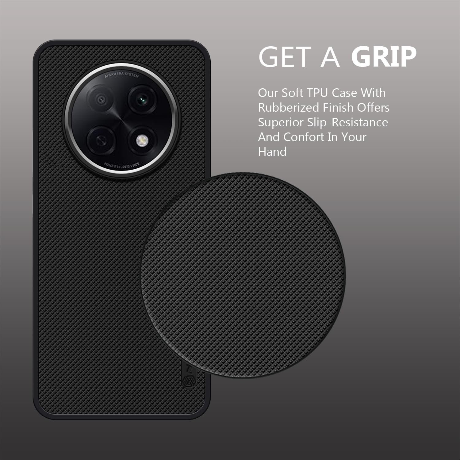 VIDO Super Frosted Raised Camera Protect Soft Back Case Cover for Oppo F31 Pro 5G - Image 3