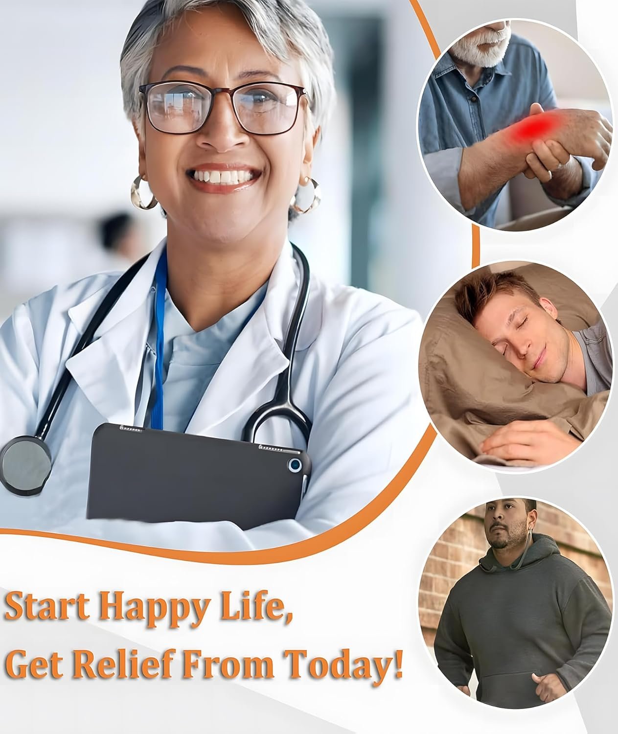 New Upgrades in 2025 2 Pcs Copper Bracelet for Men and Women 99.9% Pure Copper Bangle 7.5in Adjustable for Arthritis with 6 Magnets for Effective Joint Pain Relief, Arthritis, RSI, Carpal Tunnel - Image 7