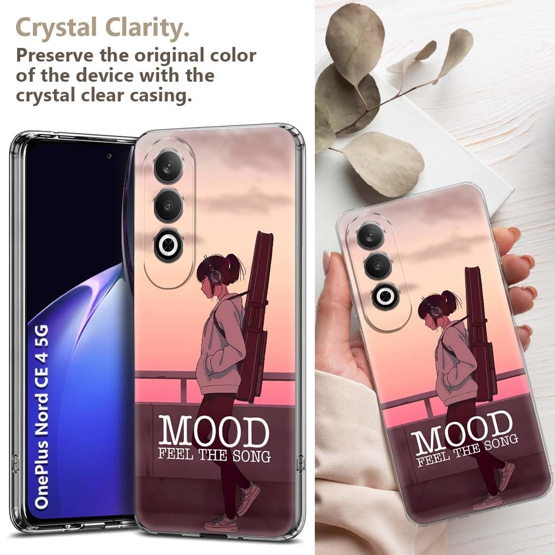 Fashionury Silicone OnePlus Nord CE 4 5G Designer Printed Back Case Cover for OnePlus Nord CE4 5G -D1078 - Image 5