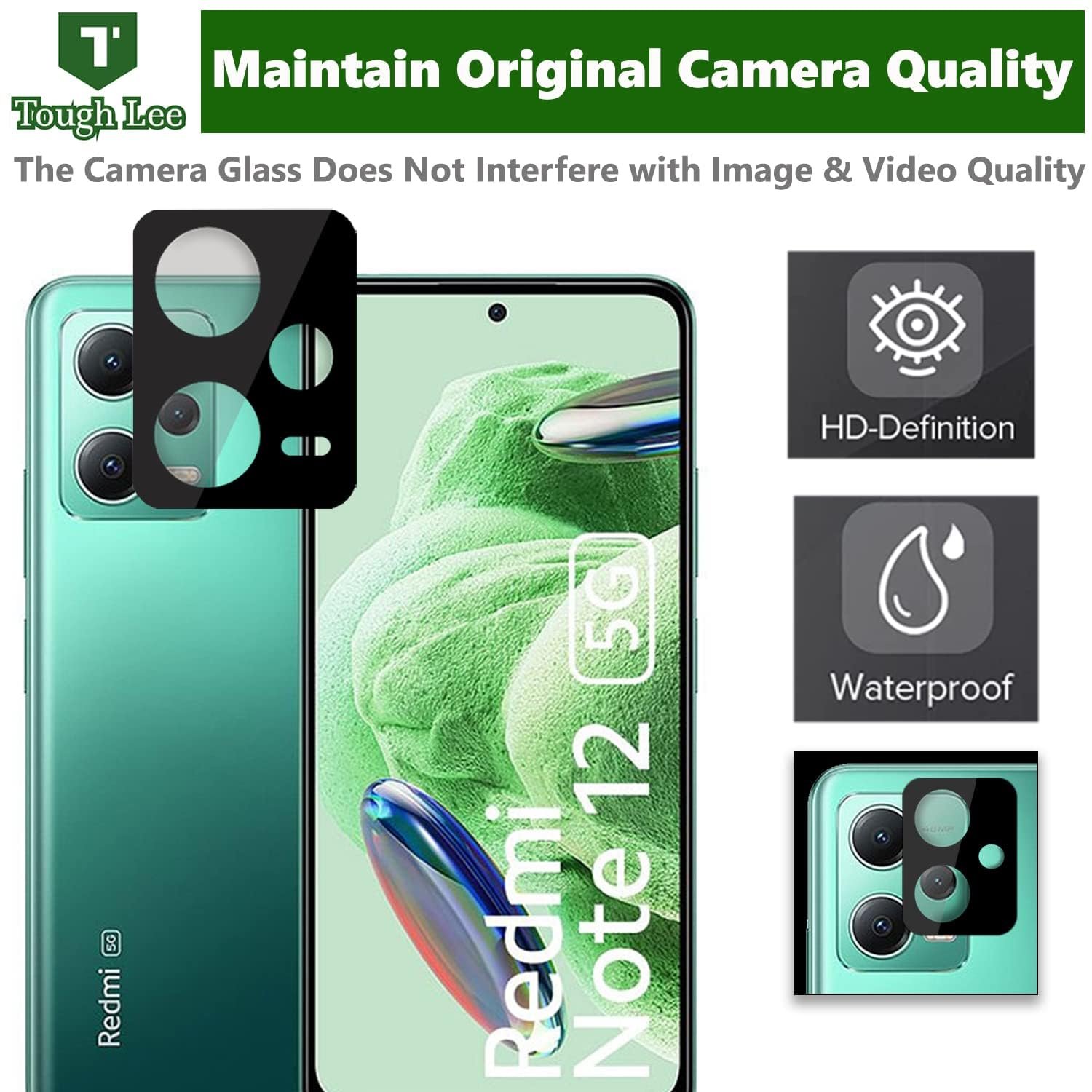 Amazon Brand - Solimo Tempered Glass Camera Lens Protector for OnePlus Nord CE4 5G (9H Hardness.Scratch Resistance) with Free Installation Kit Clear - Image 5