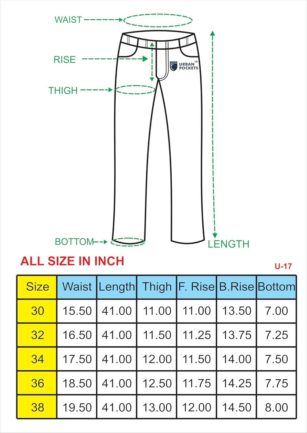 Jeans for Men | Casual Jeans for Men | Loose Fit Denim Streetwear Pants (U-10-17) - Image 5