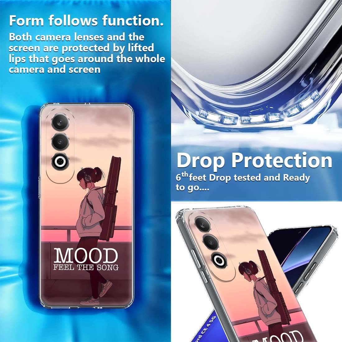 Fashionury Silicone OnePlus Nord CE 4 5G Designer Printed Back Case Cover for OnePlus Nord CE4 5G -D1078 - Image 2