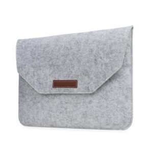 Robustrion Felt Sleeve Laptop Carrying Case Sleeve Bag for 15/15.6 to 16 inch Laptops - Grey