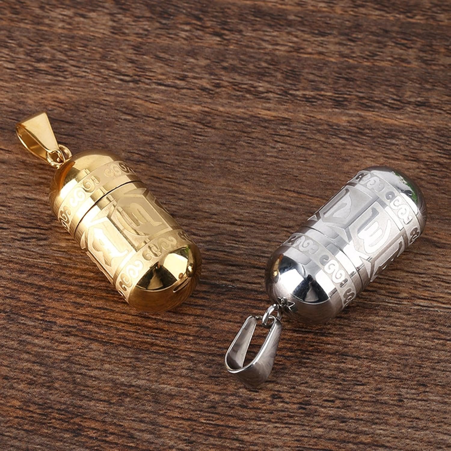 Openable Pendant Locket, Storage Pendant Locket, Memorial Jewelry for Women and Men, Stylish Locket Pendant - Image 6