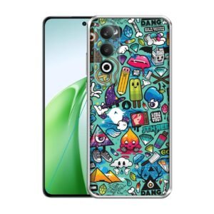 Crazy Design Printed Silicon Soft TPU Back Case Cover for OnePlus Nord CE4 5G