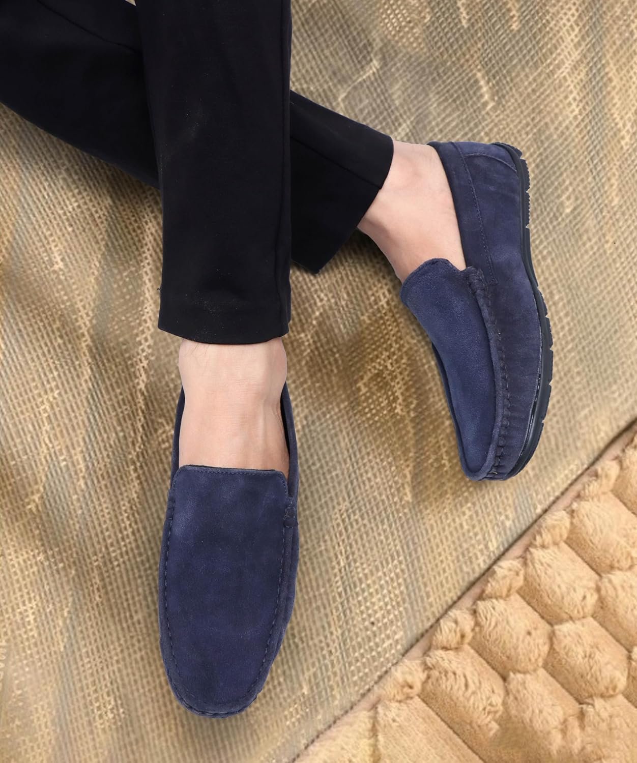 ARAMISH Suede Loafers for Men | Men's Loafer Shoes - Image 3