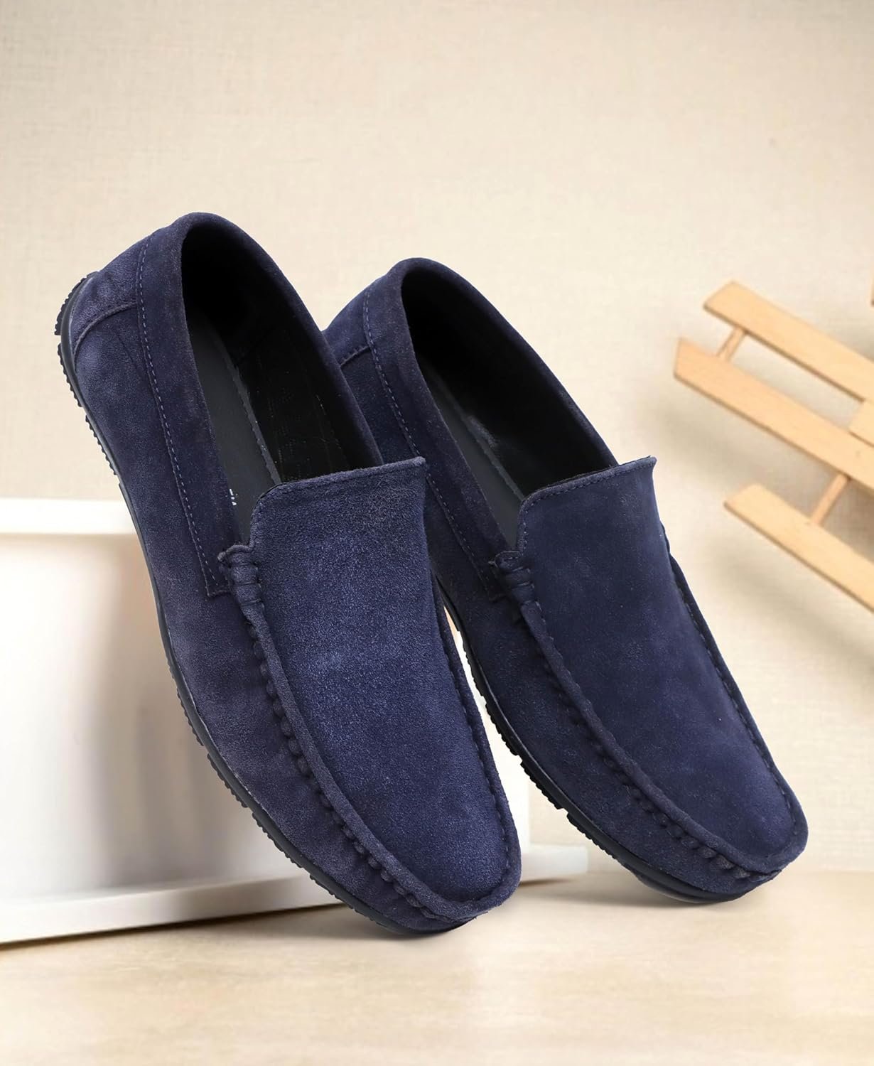 ARAMISH Suede Loafers for Men | Men's Loafer Shoes - Image 2