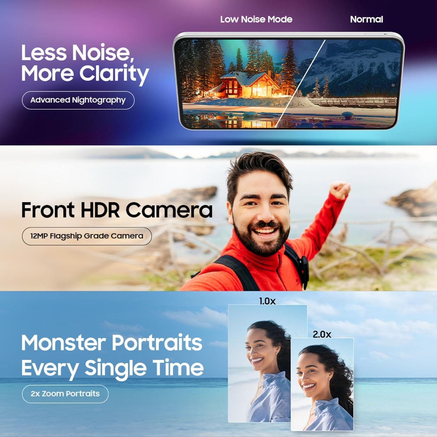 Samsung Galaxy M56 5G (Light Green, 8 GB RAM, 256 GB Storage)| Slimmest Phone in The Segment| Gorilla Glass Victus+| 10 Bit HDR Video| Enhanced Nightography| 4nm Processor| AI | Vapor Cooling Chamber - Image 7