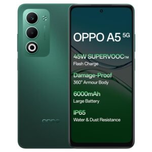 OPPO A5 5G (Aurora Green, 8GB RAM, 128GB Storage) with No Cost EMI/Additional Exchange Offers