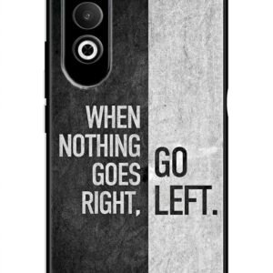Metal TPU Printed Back Cover for OnePlus Nord CE4 5G (Motovational Quote) 360 Degree Protection | Camera Protection -29032025(BA)