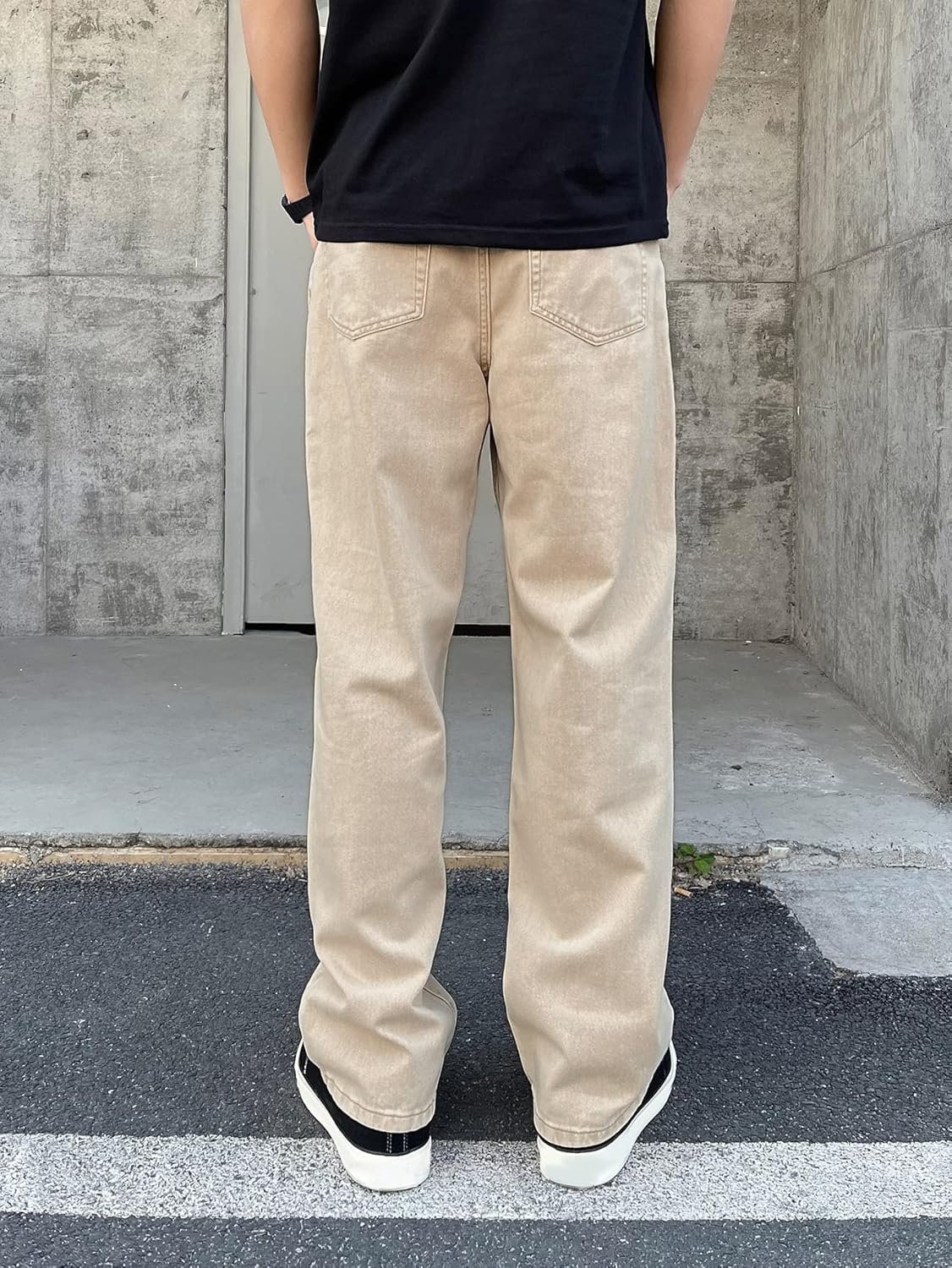 Jeans for Men | Casual Jeans for Men | Loose Fit Denim Streetwear Pants (U-10-17) - Image 4