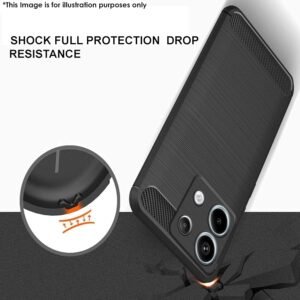 AeoFit Back Cover Oppo F31 5G | Hybrid Shock Proof Case Cover| Matte Soft Silicon Flexible | Back Cover for Oppo F31 5G (Black)