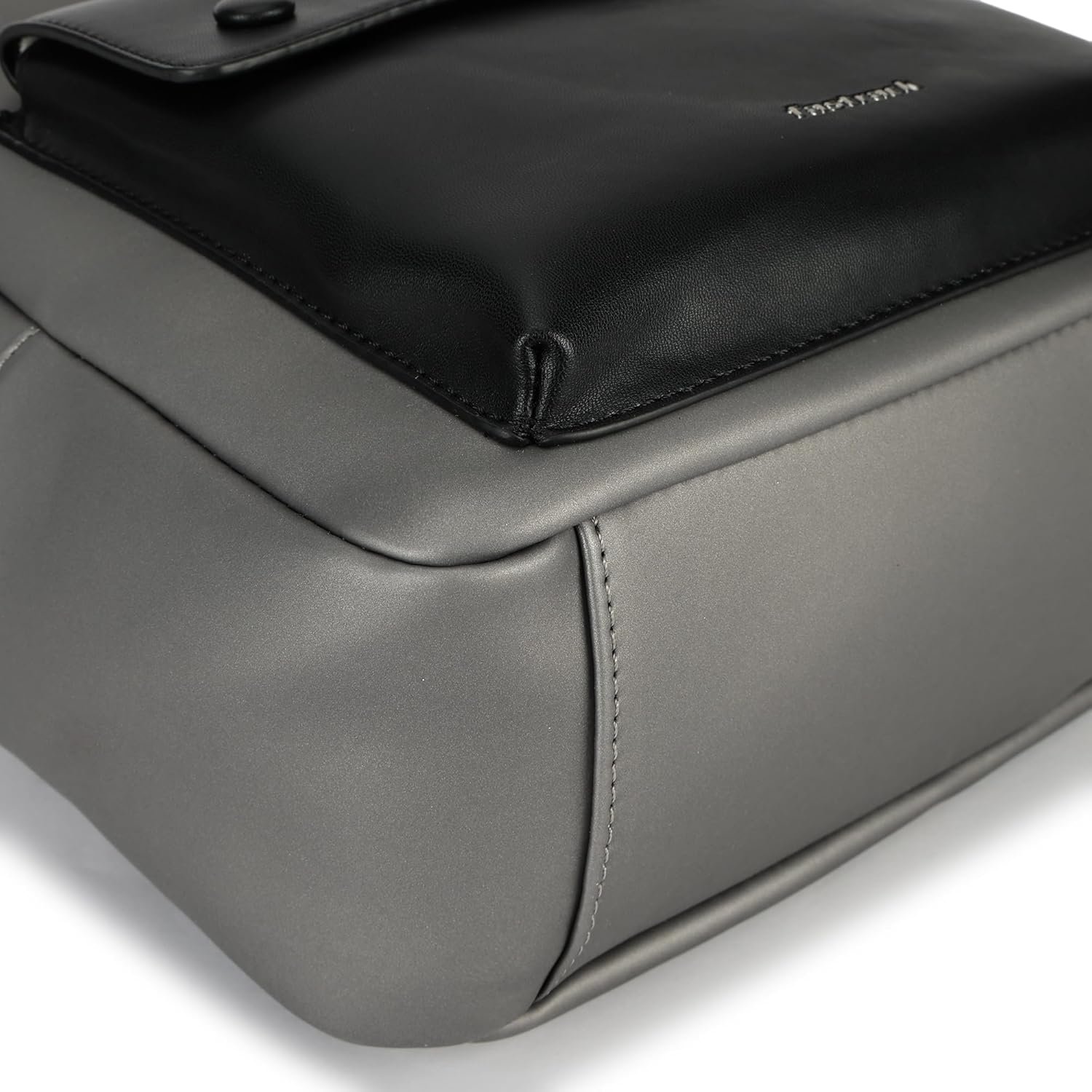 Fastrack Dual-Tone Backpack for Men & Women | Lightweight Structured Bag with Main Compartment, Front Flap Pocket & Side Bottle Holders | Minimal Everyday Backpack for College, Work & City Life - Image 8