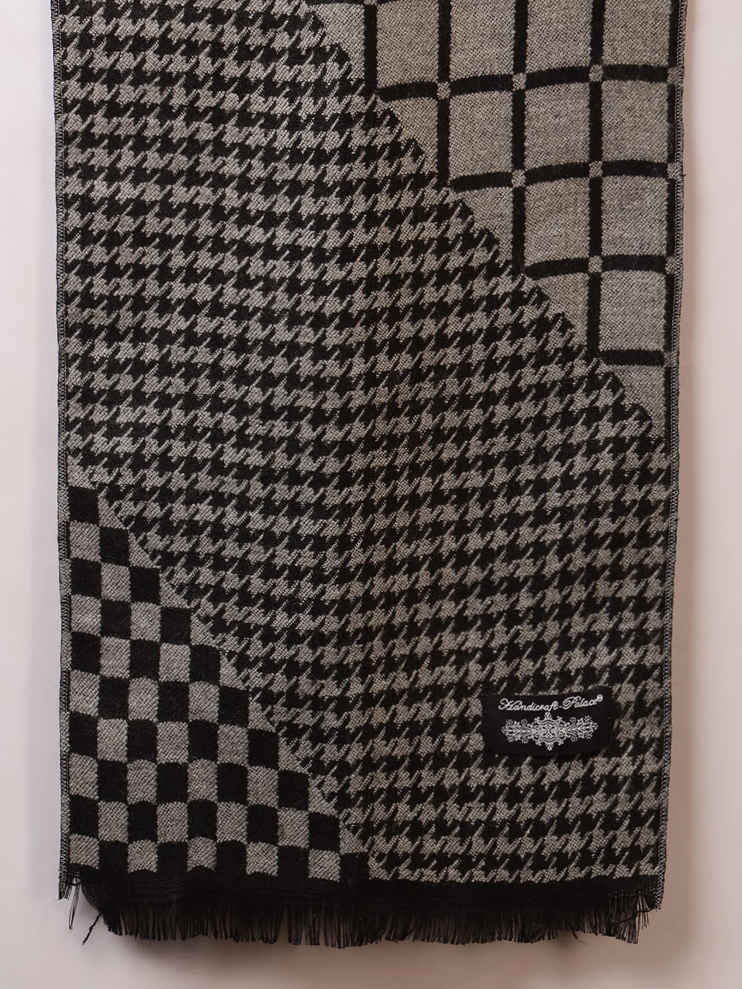 Ravaiyaa - Attitude is everything Men's Reversible Stripe Pattern Winter Wool Scarf, Muffler 72"x12" Inch - Image 8