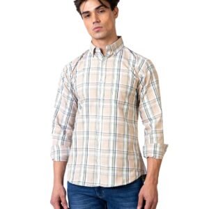 TrapNation Classic Plaid Button-Down Shirt