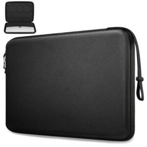 Sounce Hard Laptop Sleeve for 13–14 Inch Laptops – Slim Shockproof & Water-Resistant EVA Carrying Case for MacBook Pro/Air M1 M2, Surface Laptop 3/2, Dell XPS 13, Inspiron 13, Lenovo, Asus, HP & More