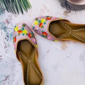 Sandoori Designed Trending Punjabi Juttis for Women Original Leather, Soft, Durable, bite Free and Pinch Free